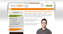 Desktop Screenshot of ivalisjob.es