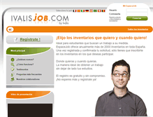 Tablet Screenshot of ivalisjob.es