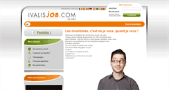 Desktop Screenshot of ivalisjob.be