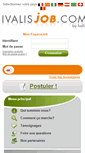 Mobile Screenshot of ivalisjob.be